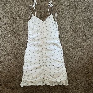 Hollister White dress with flowers